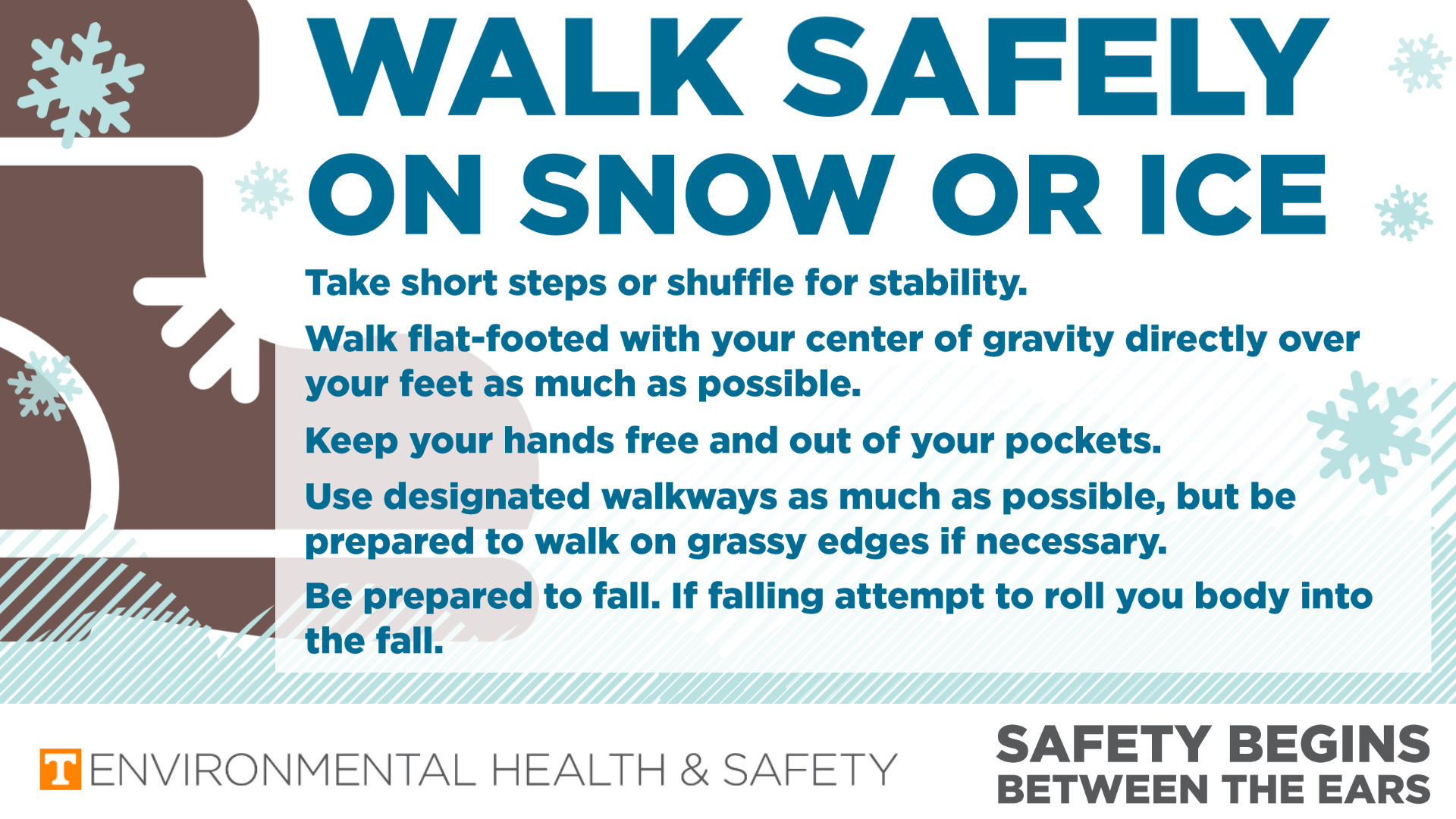 Walk Safely On Snow And Ice Environmental Health Safety