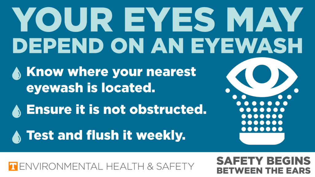 Protect Your Eyes Eyewash Safety Environmental Health & Safety