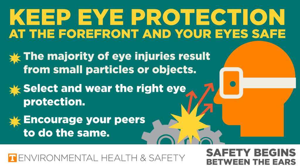 Protect Your Eyes From Flying Objects | Environmental Health & Safety